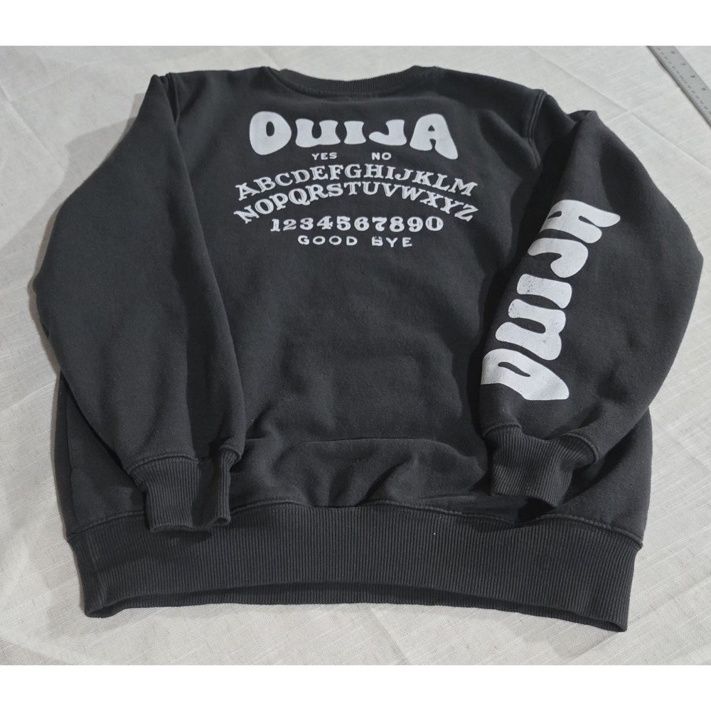 Ouija Board Planchette Graphic Crewneck Gothic Aesthetic XS